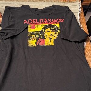 Black Short Sleeve Graphic Tee